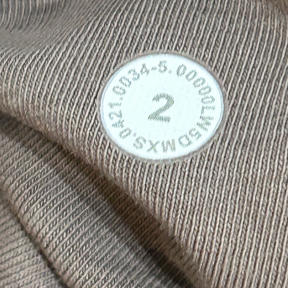 Lululemon Athletica Black Patterned Joggers Size 2 - Picture 4 of 6